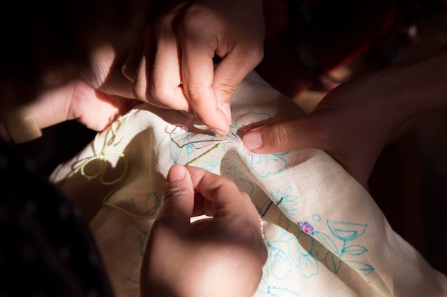 Workshop s vyšívaním